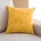 Gofis Home - Μαξιλαροθήκη Pale 43x43cm Sun Yellow 381/10