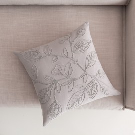 Gofis Home - Μαξιλαροθήκη Pale 43x43cm Water Grey 381/34