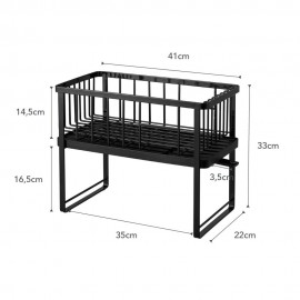 Yamazaki - Στεγνωτήριο Πιάτων 2 Επιπέδων BK Yamazaki - Στεγνωτήριο Πιάτων 2 Επιπέδων BK