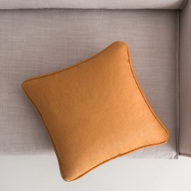 Gofis Home - Μαξιλαροθήκη Zuri 43x43cm Honey Brown 508/12