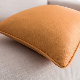 Gofis Home - Μαξιλαροθήκη Zuri 43x43cm Honey Brown 508/12