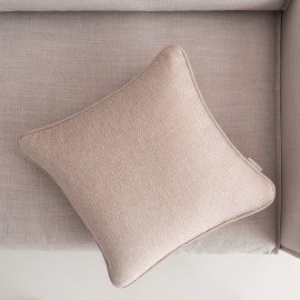 Gofis Home - Μαξιλαροθήκη Zuri 43x43cm Wet Sand 508/21