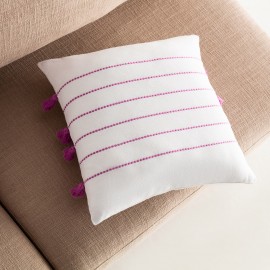 Gofis Home - Μαξιλαροθήκη Maira 43x43cm Φούξια 540/23