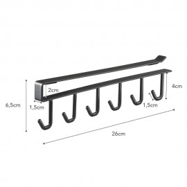 Yamazaki - Under Shelf Tool Hanger BK