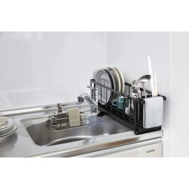 Yamazaki - Στεγνωτήριο Πιάτων Wire Slim BK Yamazaki - Στεγνωτήριο Πιάτων Wire Slim BK