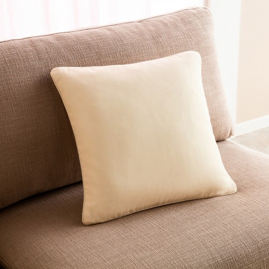 Gofis Home - Μαξιλαροθήκη Colors 43x43cm Μπεζ 911/06