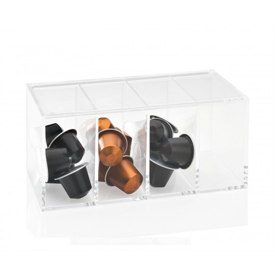 Andrea House - Ακρυλική Θήκη Για Κάψουλες Espresso 4 Θέσεων Andrea House - Ακρυλική Θήκη Για Κάψουλες Espresso 4 Θέσεων