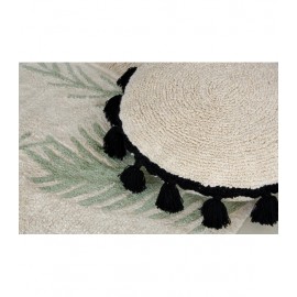 Lorena Canals - Μαξιλάρι Circle Black Ø48cm