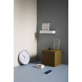 Hubsch - Ρολόι Τοίχου Metal/White 40 x 5cm