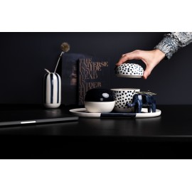 Raeder - Κεραμικό Δοχείο Με Καπάκι Blue Dots