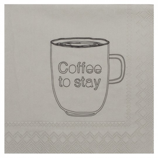 Raeder - Χαρτοπετσέτα Cocktail Coffee To Stay 