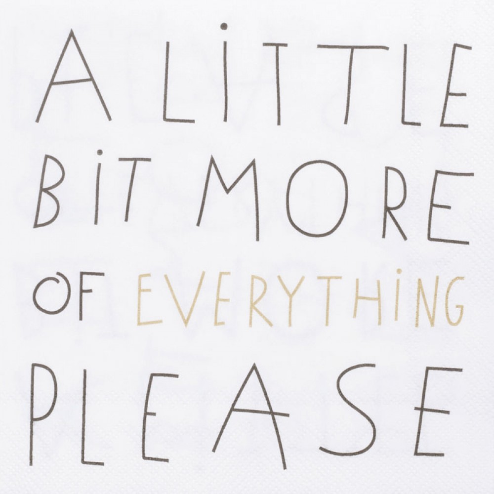 Raeder - Χαρτοπετσέτα Cocktail A Little Bit More 