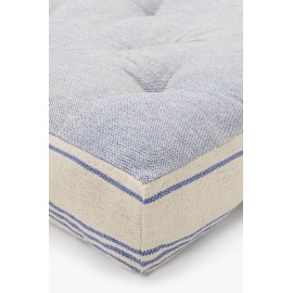 Calma House - Μαξιλάρι Δαπέδου Capri Blue 60x60x13cm