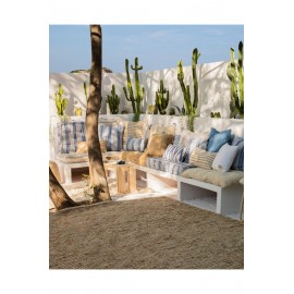 Calma House - Μαξιλάρι Δαπέδου Capri Blue 60x60x13cm