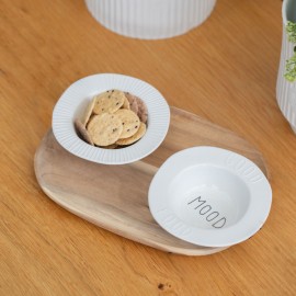 Raeder - Ξύλινο Οβάλ Πιάτο Good Morning