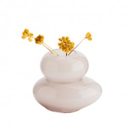 Madam Stoltz - Γυάλινο Βάζο Light Purple 10,5 x 9cm