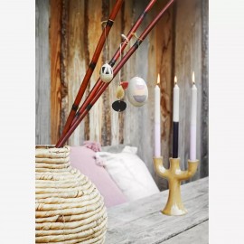 Madam Stoltz - Αποξηραμένα Λουλούδια Nanal Grass Brown 100cm