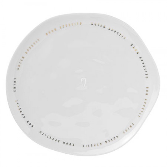 Raeder - Πορσελάνινο Πιάτο "Bon Apetit" Large 