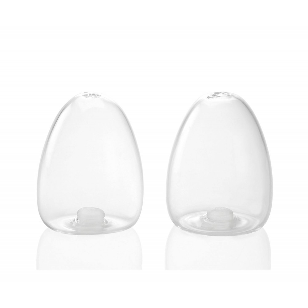 Andrea House - Σετ Αλάτι-Πιπέρι Transparent Glass