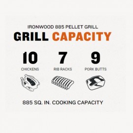 Traeger - Ψησταριά Ironwood 885 Pellet Grill Traeger - Ψησταριά Ironwood 885 Pellet Grill