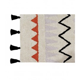 Lorena Canals - Χαλί Δωματίου Azteca Natural/Terracota 120x160cm