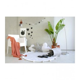 Lorena Canals - Χαλί Δωματίου Bubbly Light Grey Ø120cm Lorena Canals - Χαλί Δωματίου Bubbly Light Grey Ø120cm