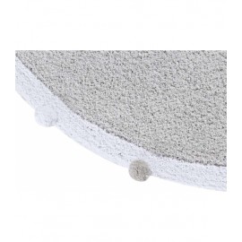 Lorena Canals - Χαλί Δωματίου Bubbly Light Grey Ø120cm Lorena Canals - Χαλί Δωματίου Bubbly Light Grey Ø120cm