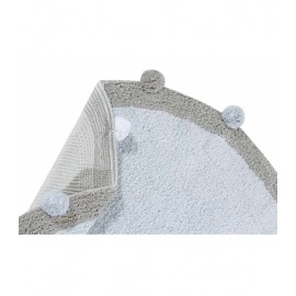 Lorena Canals - Χαλί Δωματίου Bubbly Light Blue Ø120cm