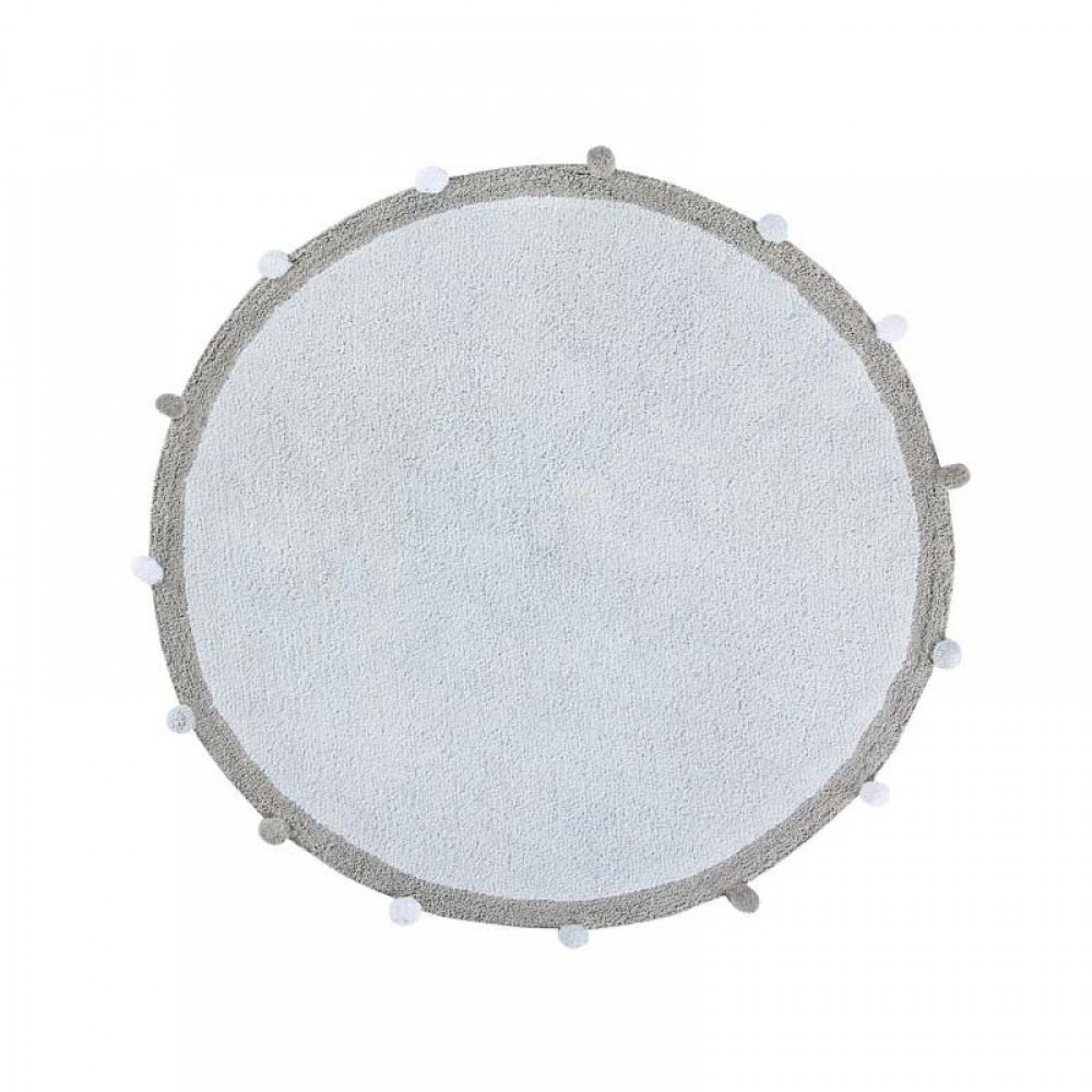 Lorena Canals - Χαλί Δωματίου Bubbly Light Blue Ø120cm