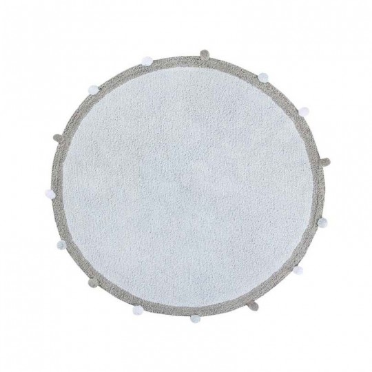 Lorena Canals - Χαλί Δωματίου Bubbly Light Blue Ø120cm