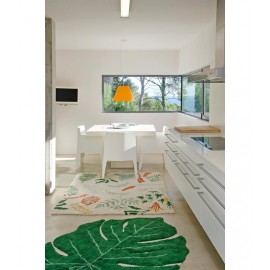 Lorena Canals - Χαλί Δωματίου Monstera Leaf 120x160cm Lorena Canals - Χαλί Δωματίου Monstera Leaf 120x160cm