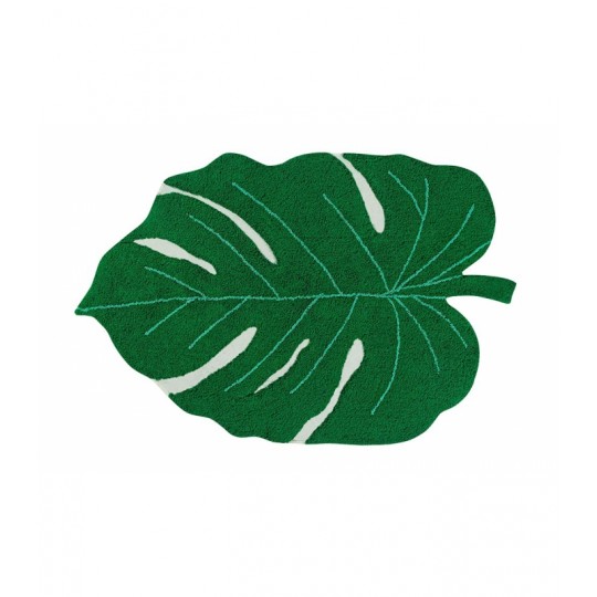 Lorena Canals - Χαλί Δωματίου Monstera Leaf 120x160cm Lorena Canals - Χαλί Δωματίου Monstera Leaf 120x160cm