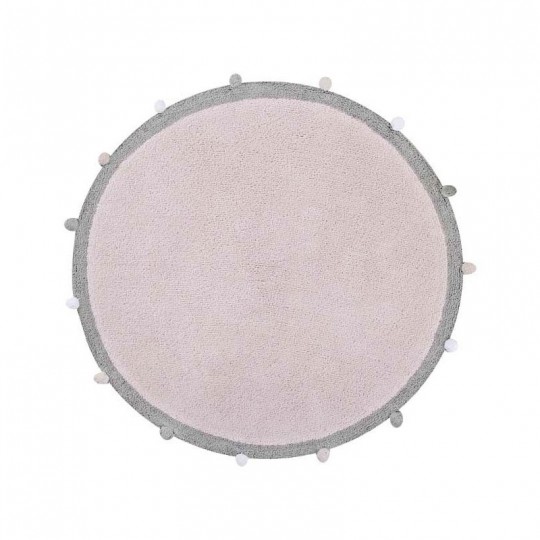 Lorena Canals - Χαλί Δωματίου Bubbly Soft Pink Ø120cm