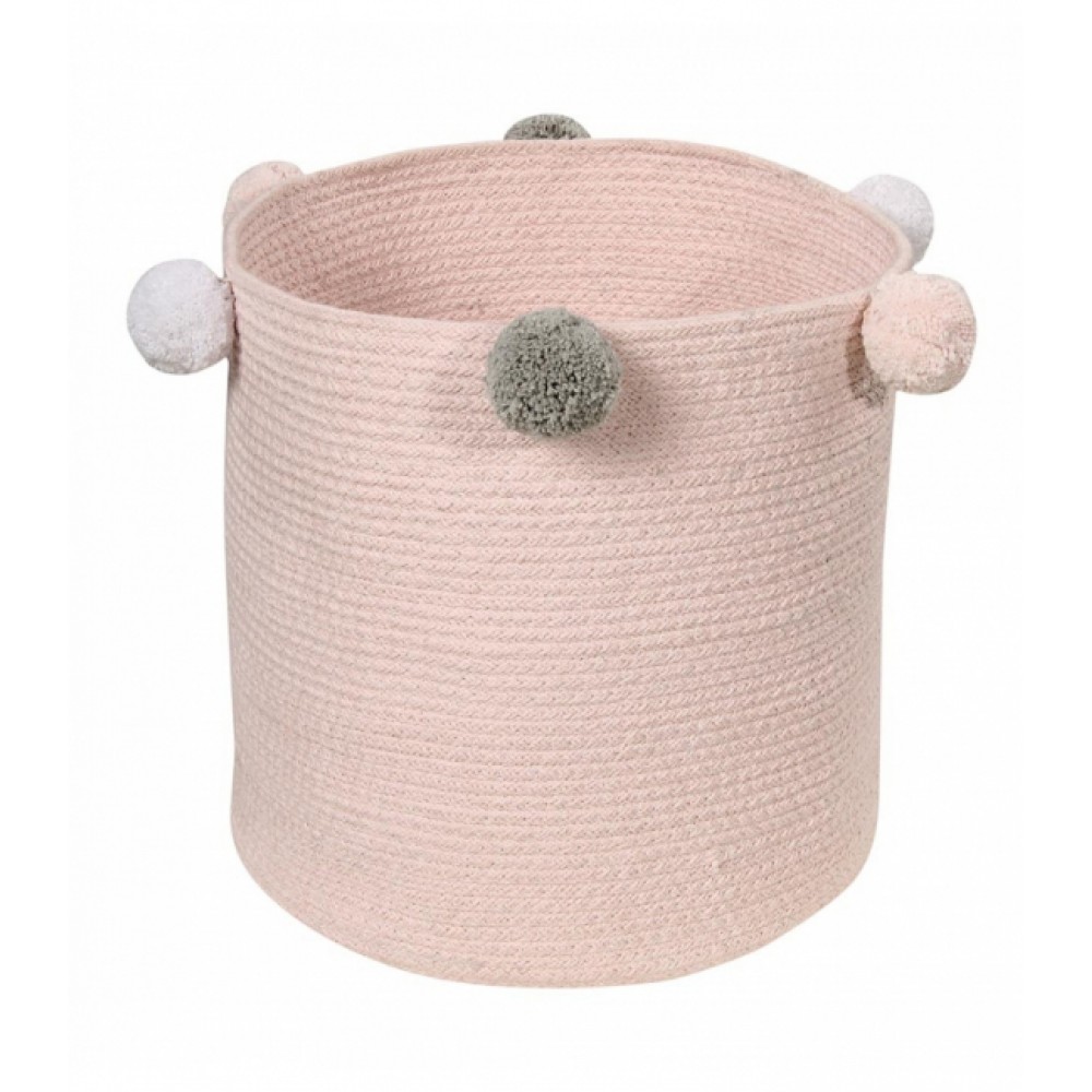 Lorena Canals - Καλάθι Αποθήκευσης Bubbly Pink 30x30cm