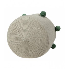 Lorena Canals - Καλάθι Αποθήκευσης Bubbly Natural Green 30x30cm