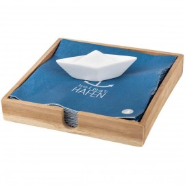 Raeder - Ξύλινη Θήκη Για Χαρτοπετσέτες Boat