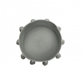 Lorena Canals - Καλάθι Αποθήκευσης Tassels Light Grey 30x45cm