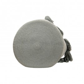Lorena Canals - Καλάθι Αποθήκευσης Tassels Light Grey 30x45cm