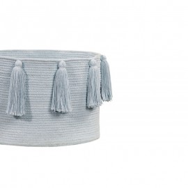 Lorena Canals - Καλάθι Αποθήκευσης Tassels Soft Blue 