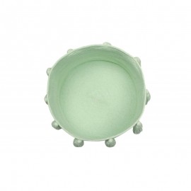 Lorena Canals - Καλάθι Αποθήκευσης Tassels Soft Mint 30x45cm