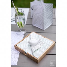 Raeder - Ξύλινη Θήκη Για Χαρτοπετσέτες Bird