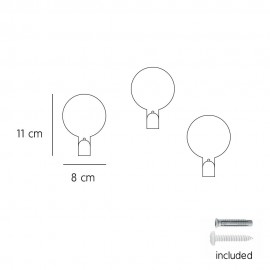 Tresxics - Κρεμαστάρια Τοίχου Liberty Flowers 3