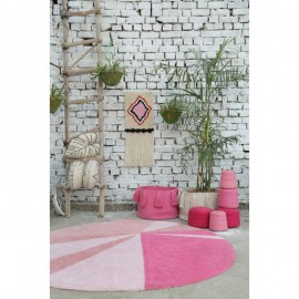 Lorena Canals - Καλάθι Αποθήκευσης Tassels Fuchsia 30x45cm