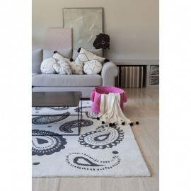 Lorena Canals - Καλάθι Αποθήκευσης Tassels Fuchsia 30x45cm