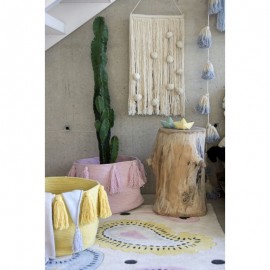 Lorena Canals - Καλάθι Αποθήκευσης Tassels Pink 30x45cm