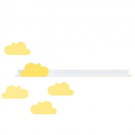 Tresxics - Ράφι Τοίχου Yellow Cloud Long