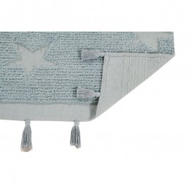 Lorena Canals - Χαλί Δωματίου Hippy Stars Aqua Blue 120x175cm