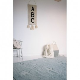 Lorena Canals - Χαλί Δωματίου Hippy Stars Aqua Blue 120x175cm