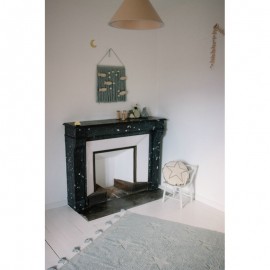 Lorena Canals - Χαλί Δωματίου Hippy Stars Aqua Blue 120x175cm