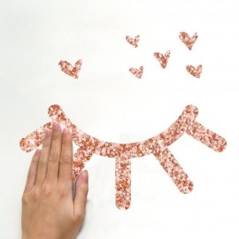 Roommates - Αυτοκόλλητα Τοίχου "Eyelash"